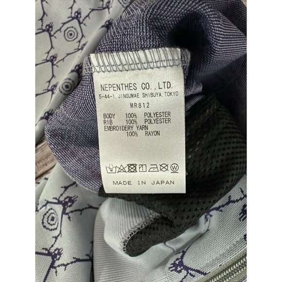 South2 West8 S2W8 Felpa Poly Jaquard KP892 Jacket sz S NWT $349 Made In Japan - Picture 4 of 7